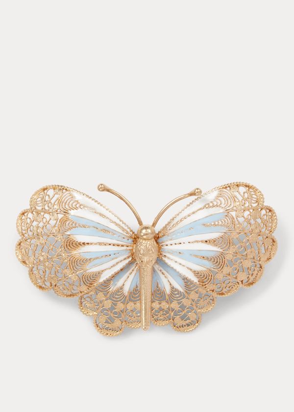 Women's Ralph Lauren Butterfly Brooch Necklace | 051238UIC